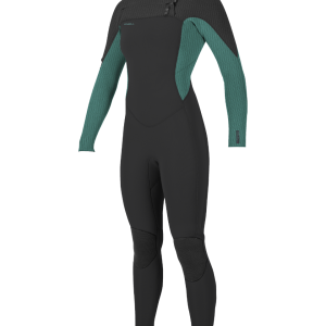 HyperFreak 5/4mm+ Chest Zip Wetsuit in Raven & Bristol