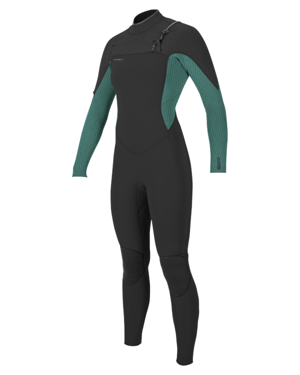 HyperFreak 5/4mm+ Chest Zip Wetsuit in Raven & Bristol